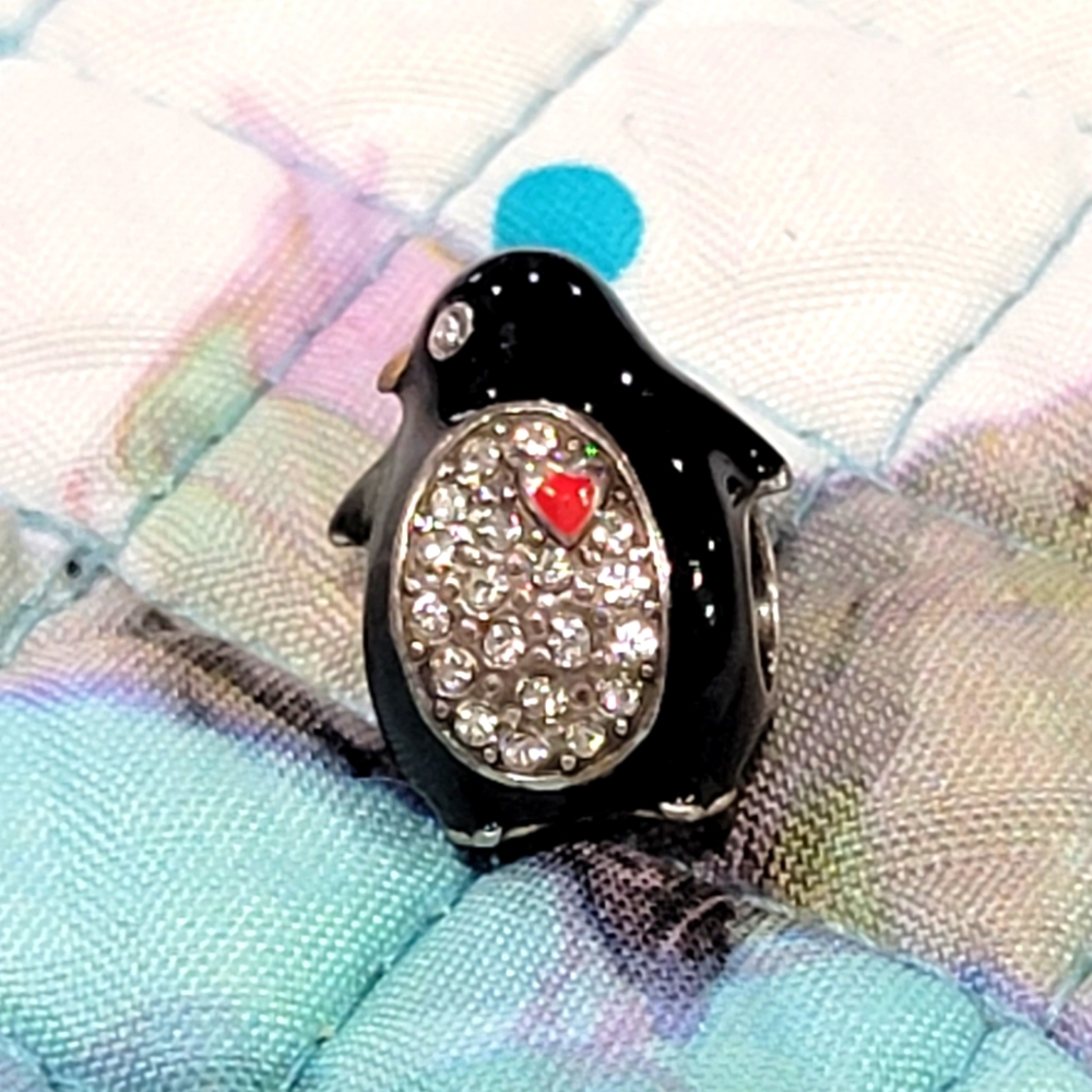 RETIRED BRIGHTON TOBEY PENGUIN SPACER/BEAD NWOT